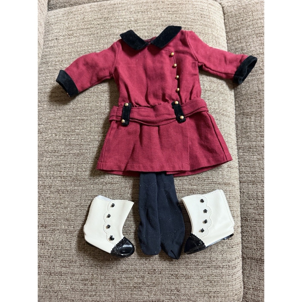 American Girl Rebecca Outfits Dress Tights And Boots